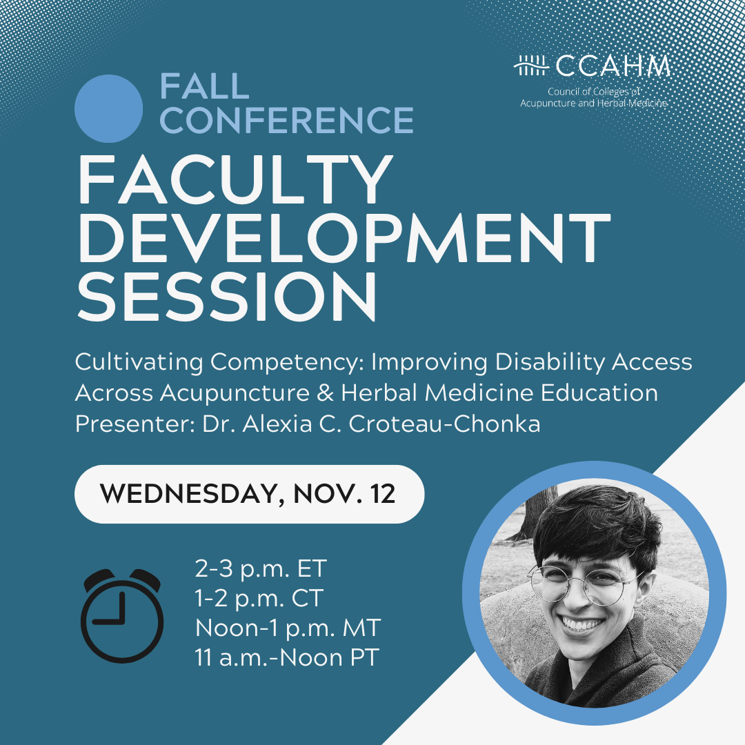 blue background image of Dr. Alexia Croteau-Chonka smiling and details of the session