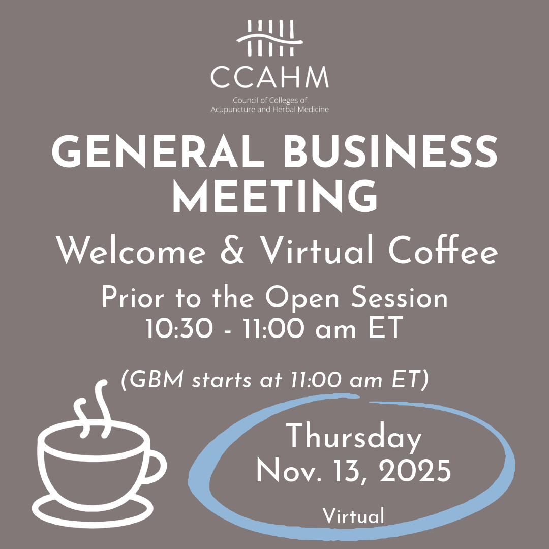 General Business Meeting Welcome and Virtual Coffee